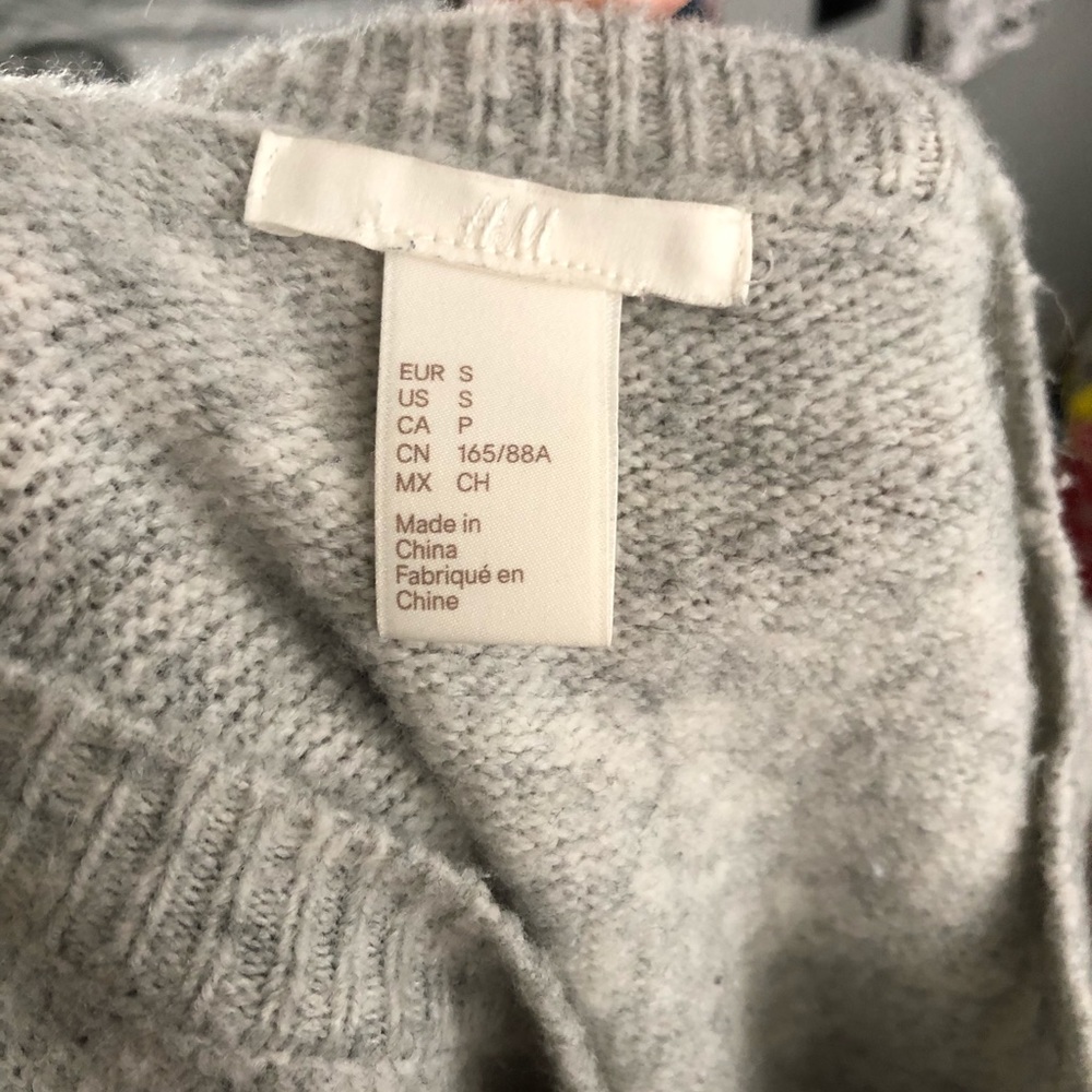 Grey sweater